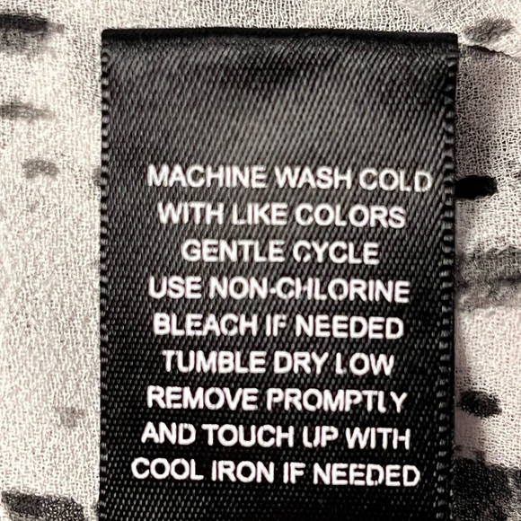 Torrid Black & White Button Down Blouse - Picture 7 of 7